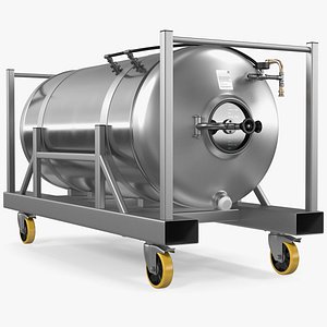 beer storage tank 3D model