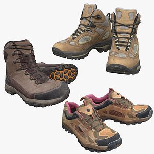 Hiking Shoe 3D