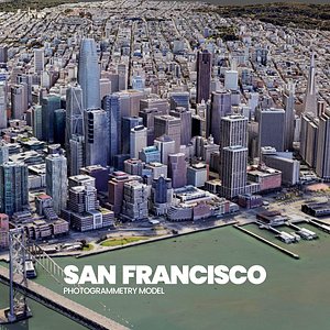 San Francisco California Photogrammetry Model