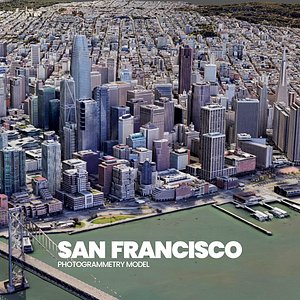 San Francisco California Photogrammetry Model