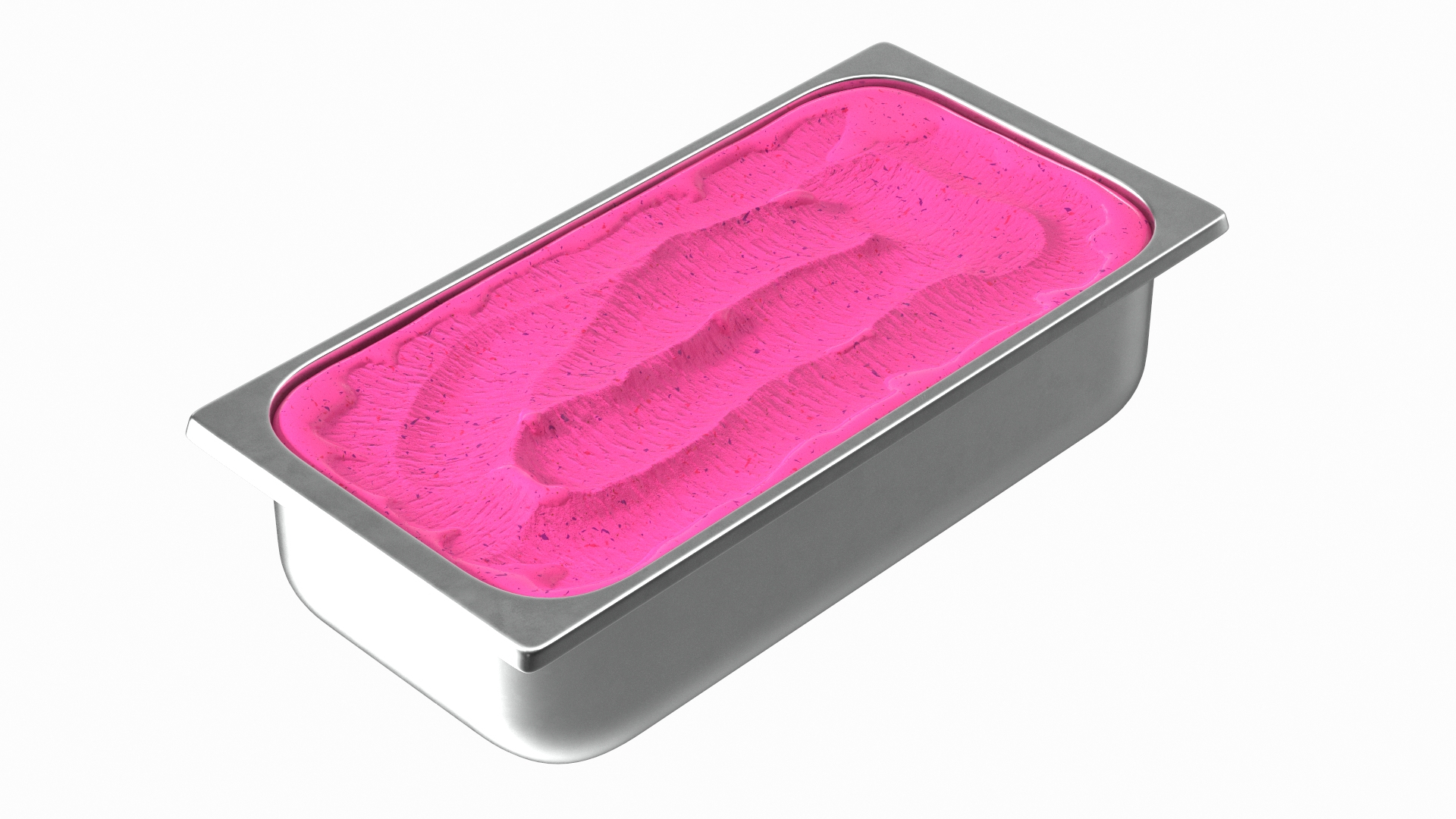 Blueberry Ice Cream Tray 3D TurboSquid 1818237