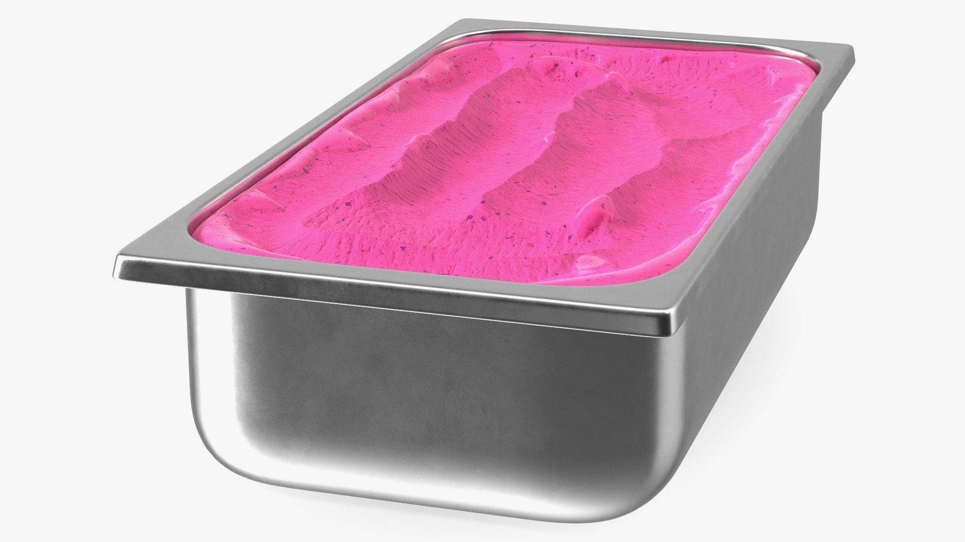 Blueberry Ice Cream Tray 3d - Turbosquid 1818237