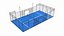 3D Padel Tennis Court 01