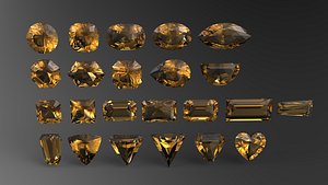 Diamonds 3D model