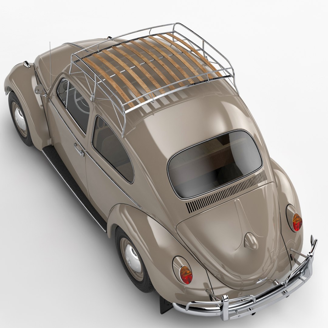 3d Volkswagen Beetle Classic