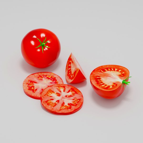 3D tomato model - TurboSquid 1428251