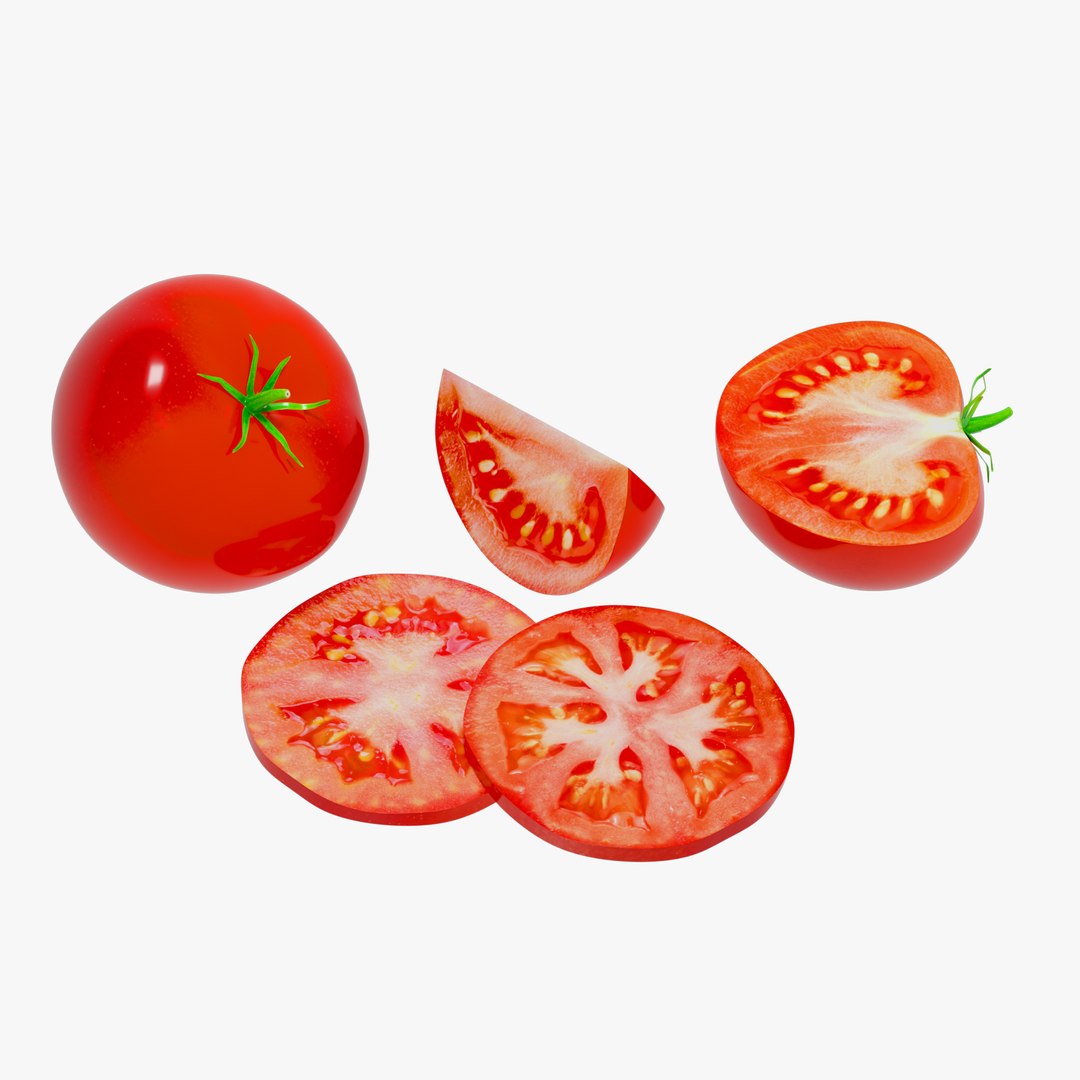 3D tomato model - TurboSquid 1428251