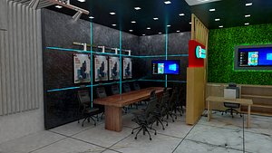 Showroom Interior 3D