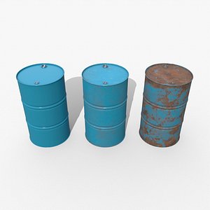 3D model Oil Drum