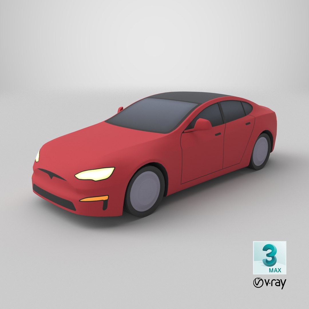 Cartoon Tesla Model S 3D model https://p.turbosquid.com/ts-thumb/cv/QOagDr/KK/stemcell_max_vray_render/png/1739898298/1920x1080/fit_q87/a29a254622bb7c1151defe99a6e458422a24e77a/stemcell_max_vray_render.jpg