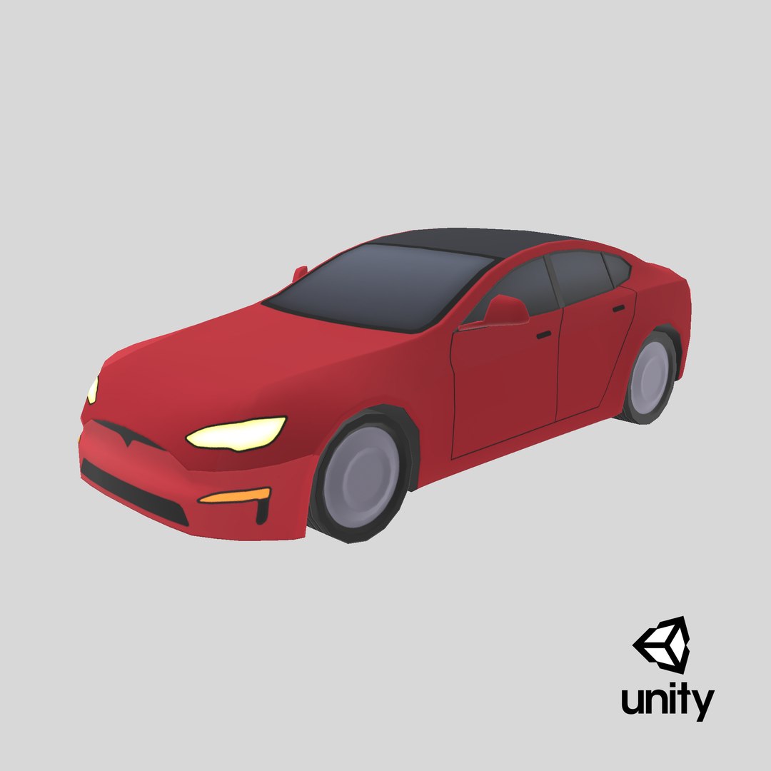 Cartoon Tesla Model S 3D model https://p.turbosquid.com/ts-thumb/cv/QOagDr/zg/stemcell_unity_render/png/1739898303/1920x1080/fit_q87/d51aed8d5c5a649527d67606a74f978c68fedcf9/stemcell_unity_render.jpg