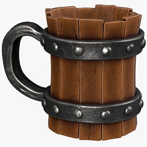 Cartoon Beer Mug model