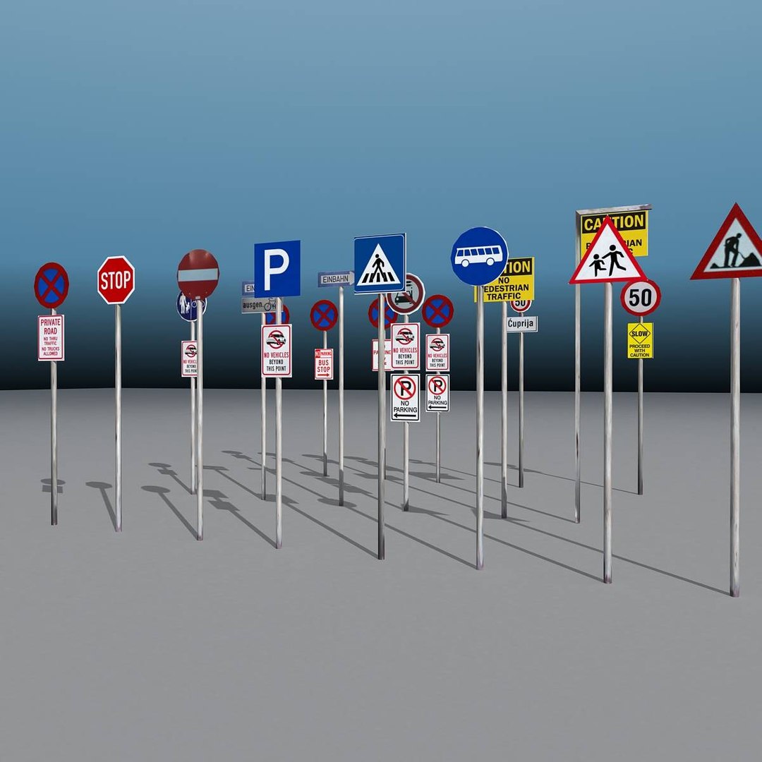 Max Set Traffic Signs