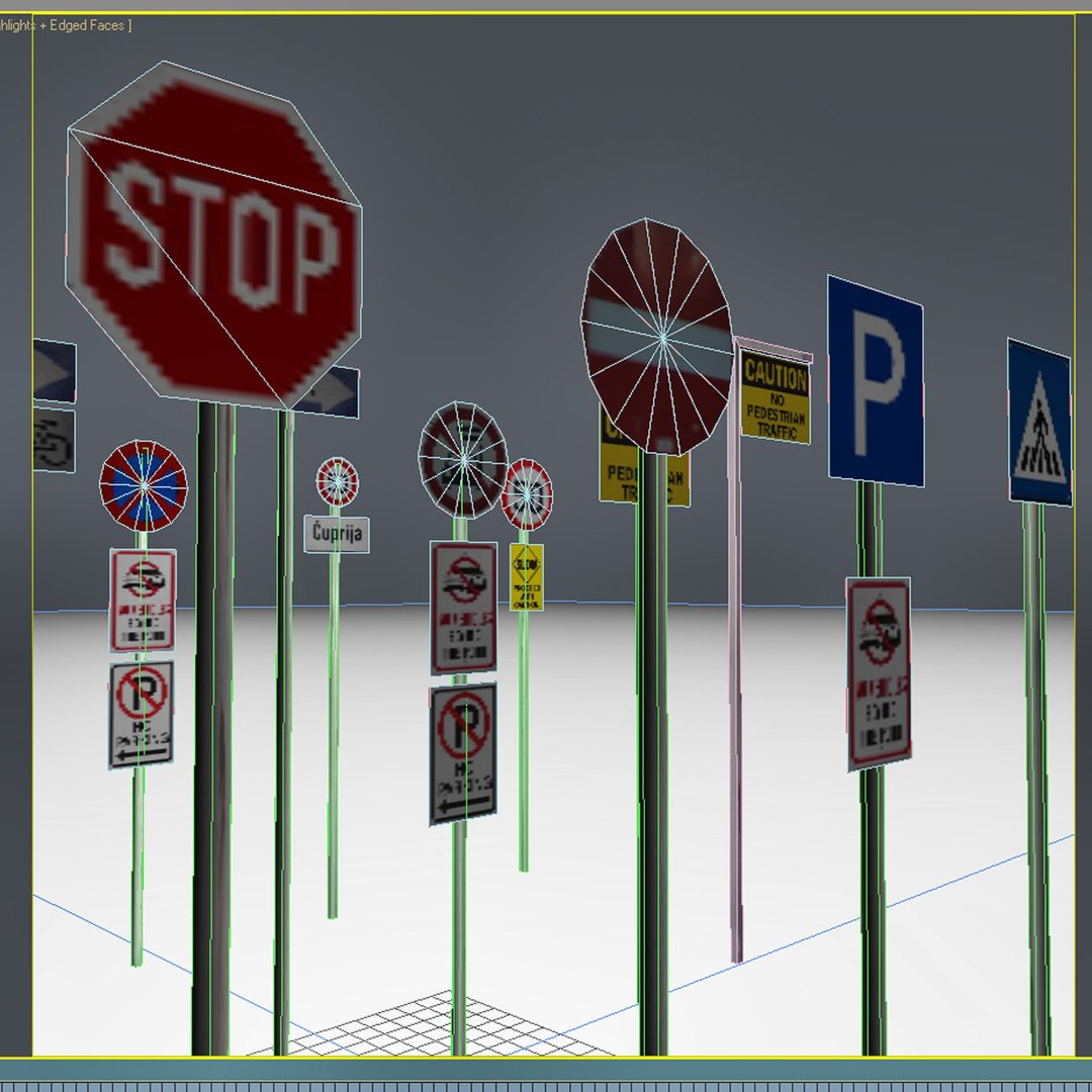 Max Set Traffic Signs