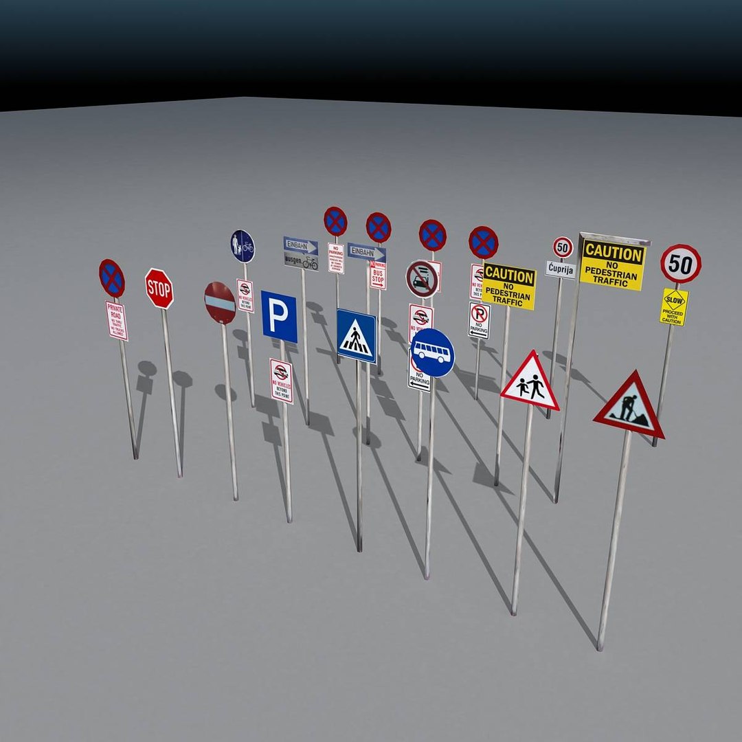 Max Set Traffic Signs