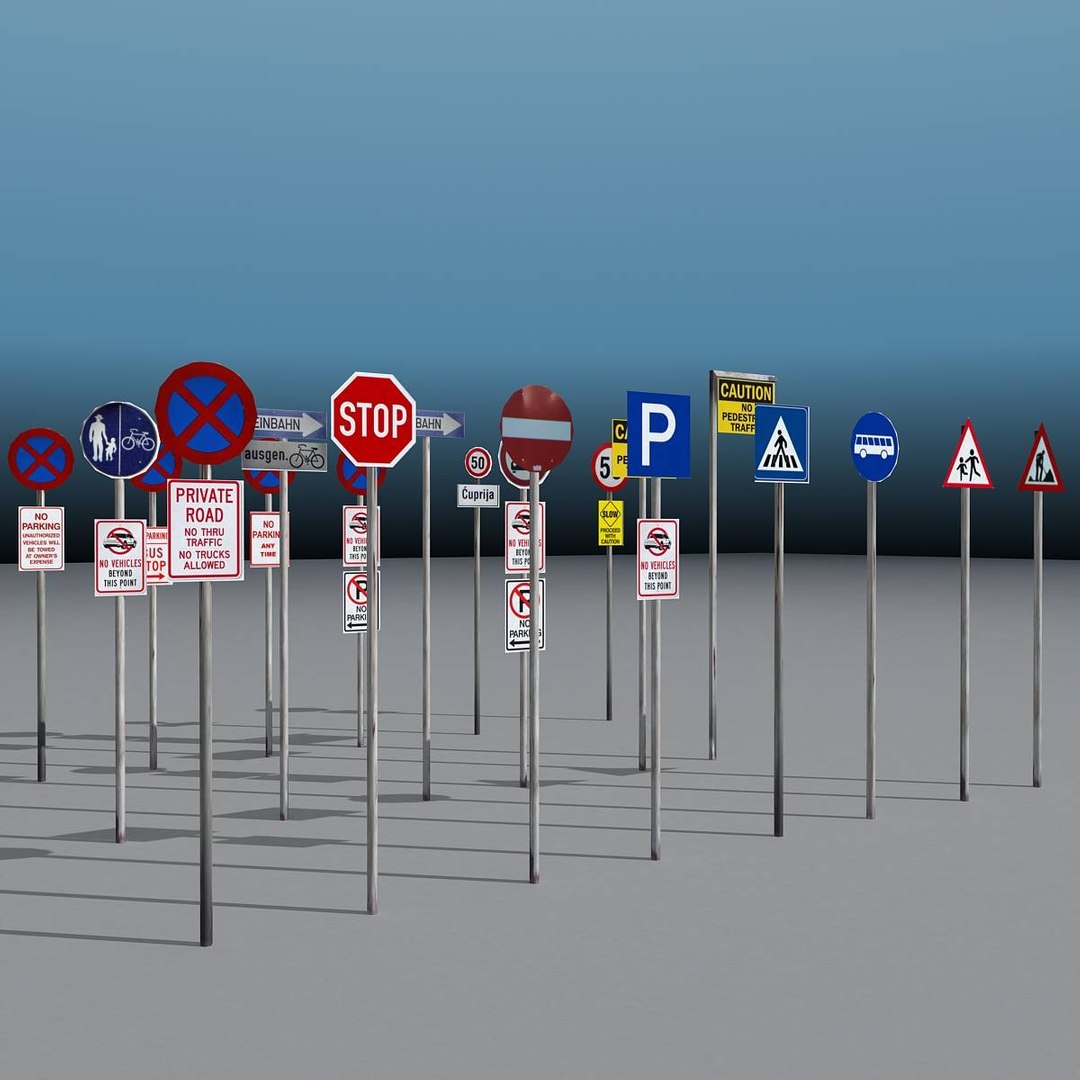 Max Set Traffic Signs