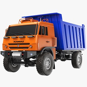 trash truck 3D model