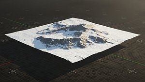 Tundra Mountain Terrain 4
