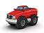 Monster truck de dibujos animados