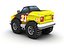 Monster truck de dibujos animados