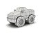 Monster truck de dibujos animados