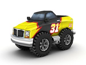 Cartoon Monster truck