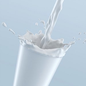 liquid glass splash model