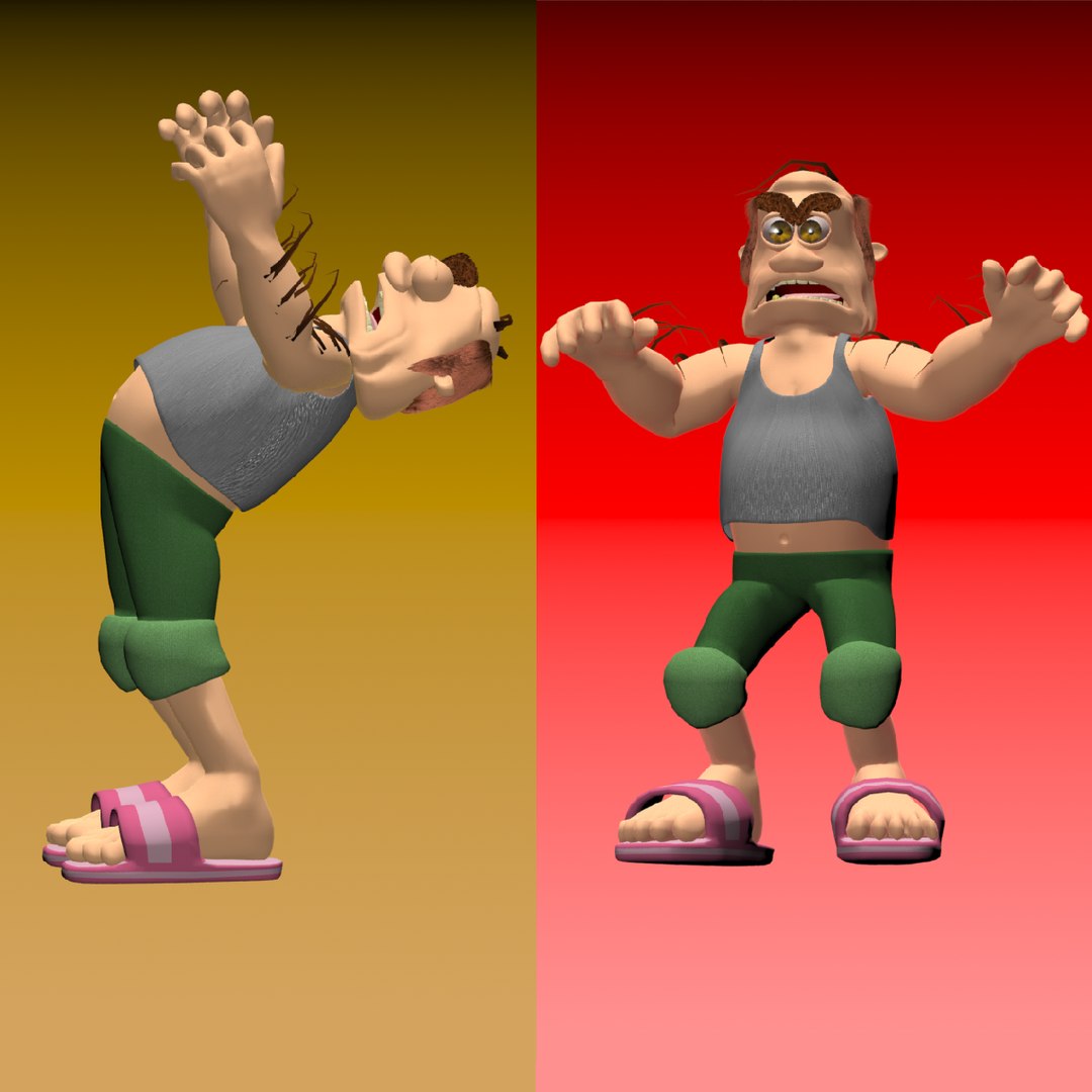 Antagonist Mr Rottweiler 3d Model