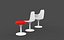 Tulpenstuhl 3D-Modell