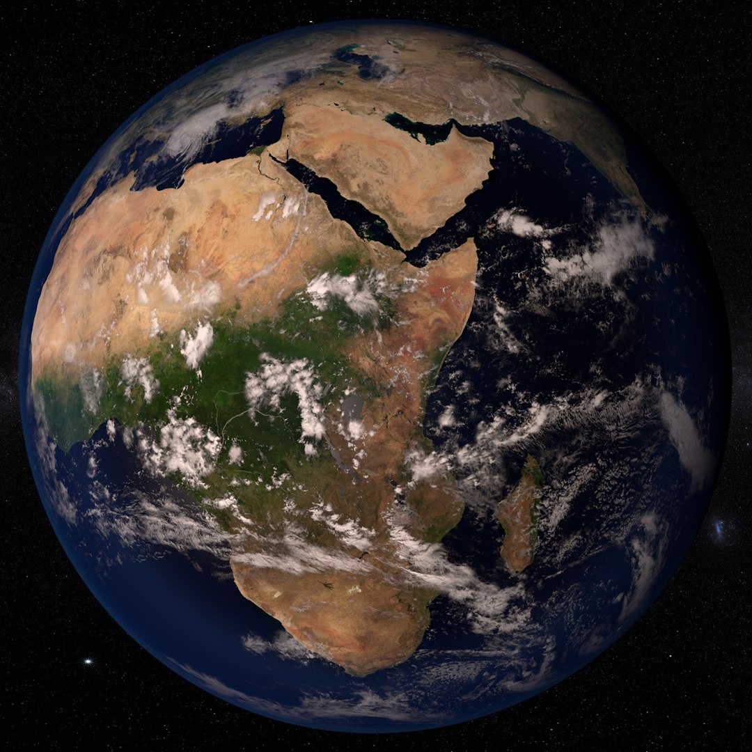 planet earth 43k c4d