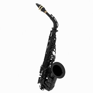 3D saxophone sax model
