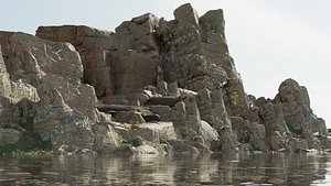 Corona Exterior Cliffs 3D