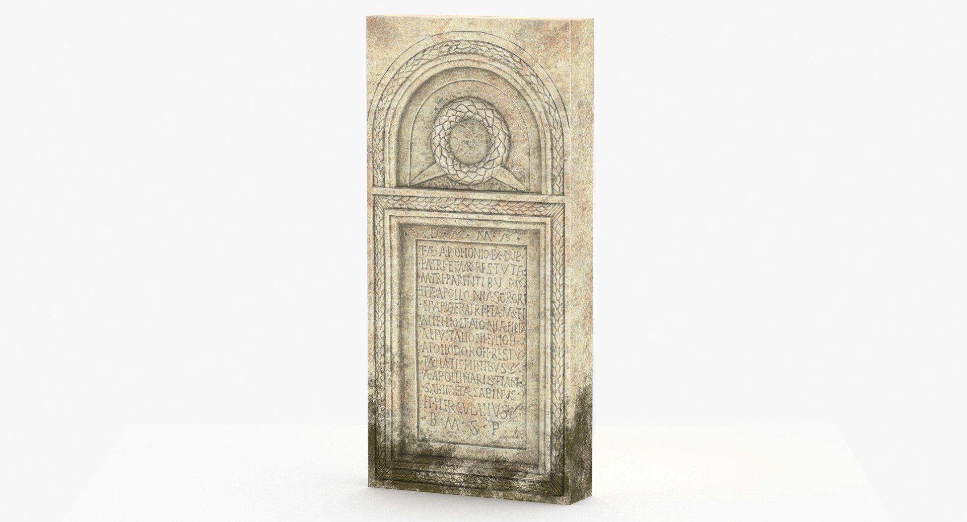 3D Roman Tombstone Epitaph 01 https://p.turbosquid.com/ts-thumb/cv/zH9QCg/u7/roman_tombstone_epitaph_01_thumbnail_0003/jpg/1712668384/1920x1080/fit_q87/c1da3ec3fa224c0870e472daa95c9e1315879cd5/roman_tombstone_epitaph_01_thumbnail_0003.jpg