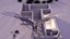 Falcon animated flying in Traditional heritage building desert