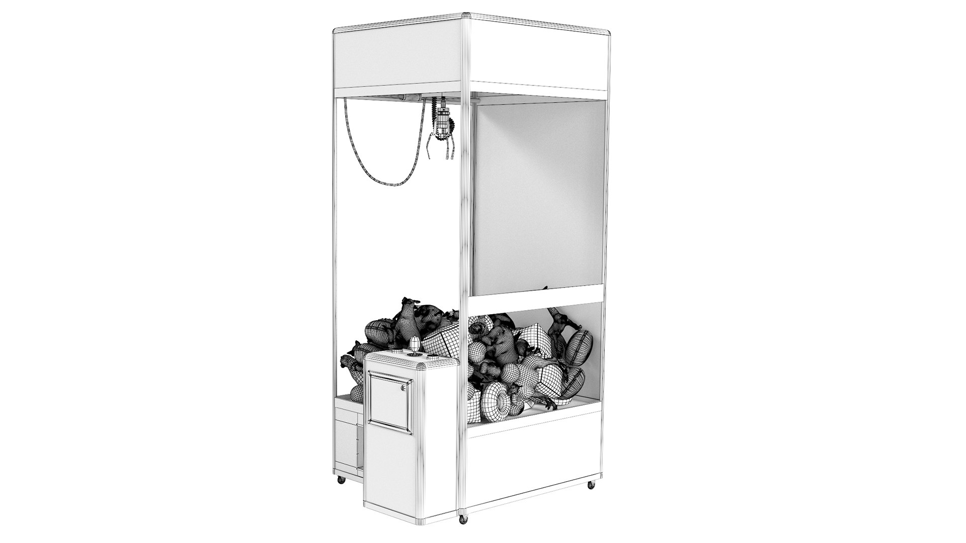 Claw Vending Machine Model - TurboSquid 1701572