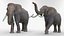 african elephant walking animal 3D model