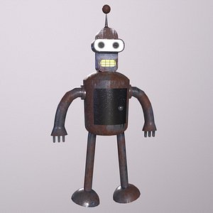 Robot Game ready - 3D model