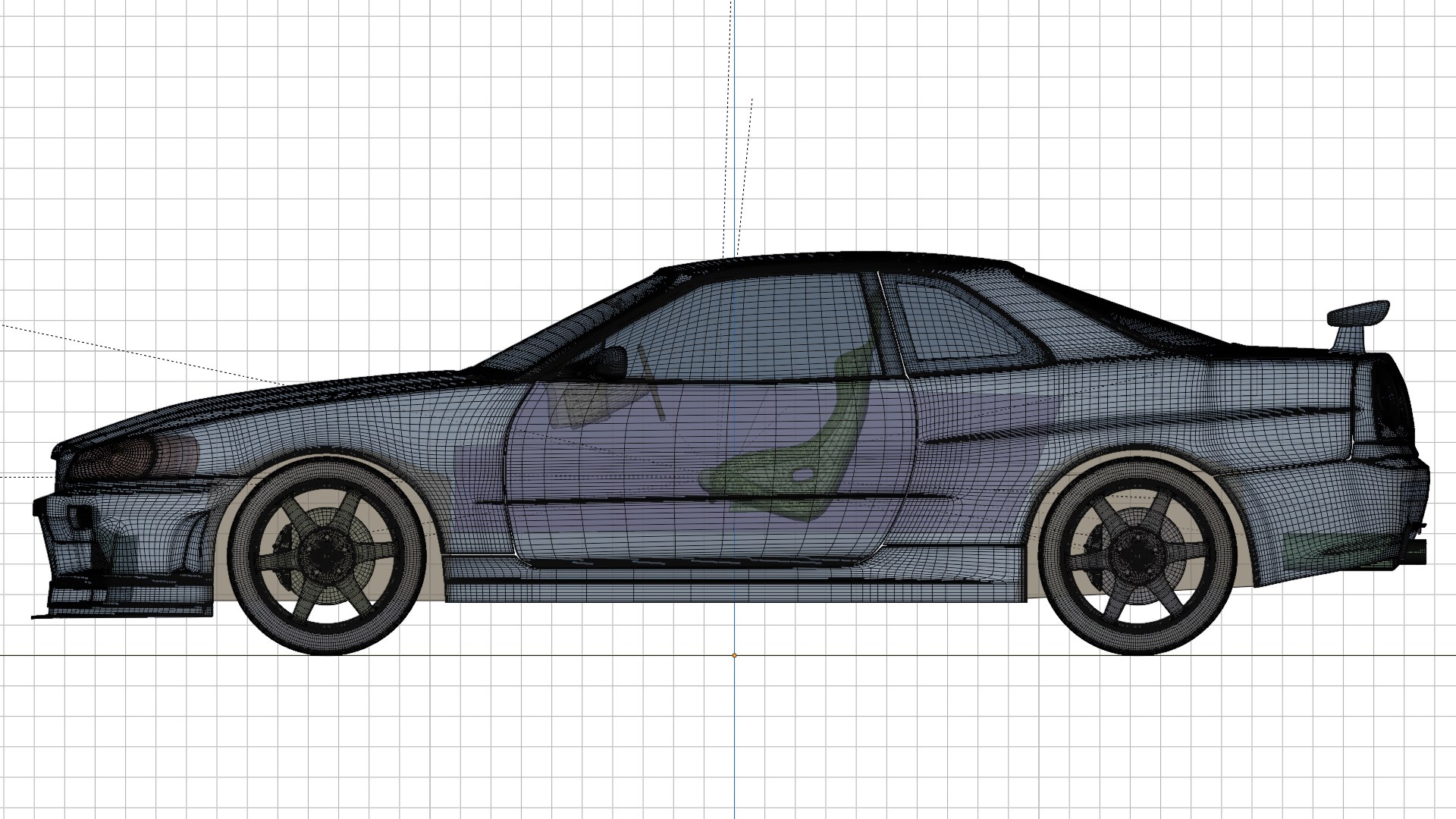 3D Nissan Skyline GT-R R34 - TurboSquid 2302128