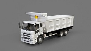 3D model Mitsubishi Fuso Super Great Dump Truck
