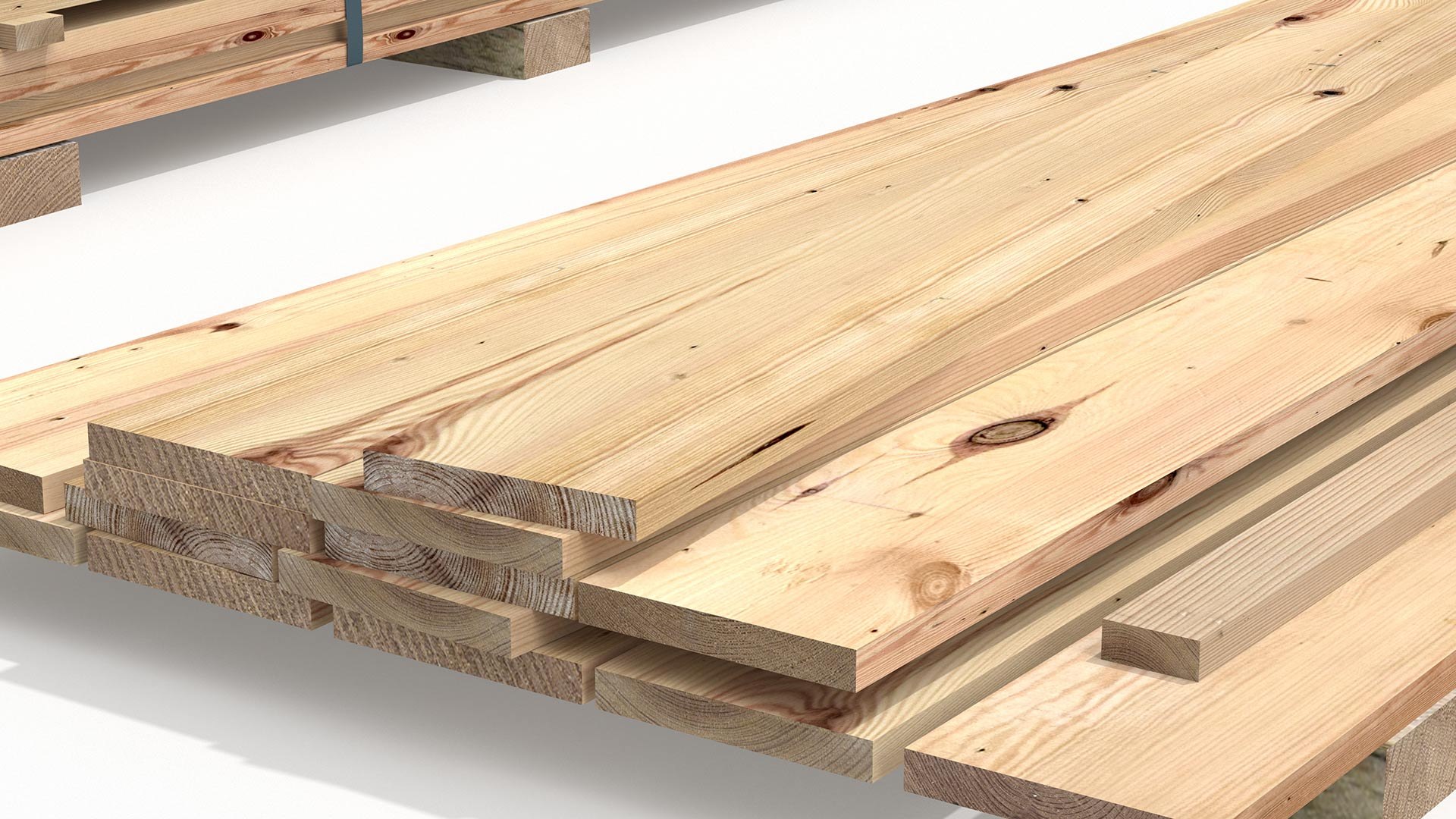 Stack Of Wooden Planks PBR 2 3D Model - TurboSquid 2185563