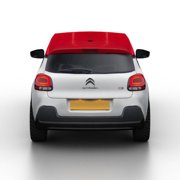 2017 citroen c3 3D - TurboSquid 1353598