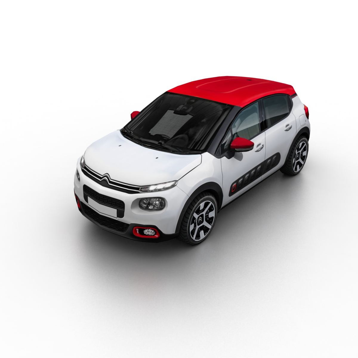 2017 citroen c3 3D - TurboSquid 1353598