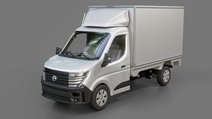 Nissan Interstar Box Truck 3D model