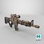 Steampunk Machine Gun - High-Detail Weapon Model with PBR Textures