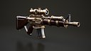 Steampunk Machine Gun - High-Detail Weapon Model with PBR Textures