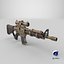 Steampunk Machine Gun - High-Detail Weapon Model with PBR Textures