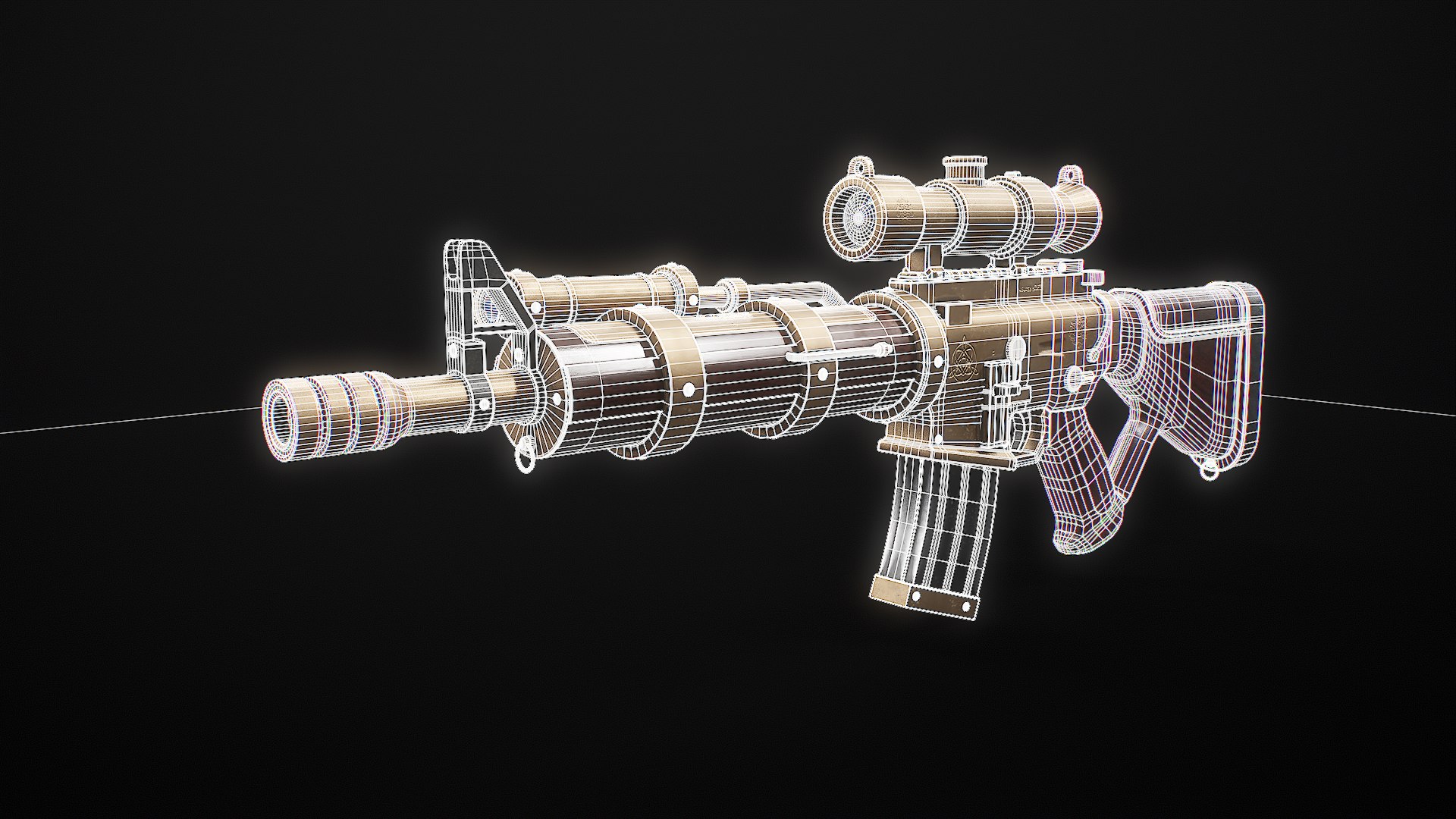 3D Steampunk Machine Gun - High-Detail Weapon Model with PBR Textures https://p.turbosquid.com/ts-thumb/cw/HIQhny/UQ/steamgun1_wire_/png/1763837513/1920x1080/fit_q87/0af8edaa0d48de8adafd20a6dc8acbe06f1d83c0/steamgun1_wire_.jpg