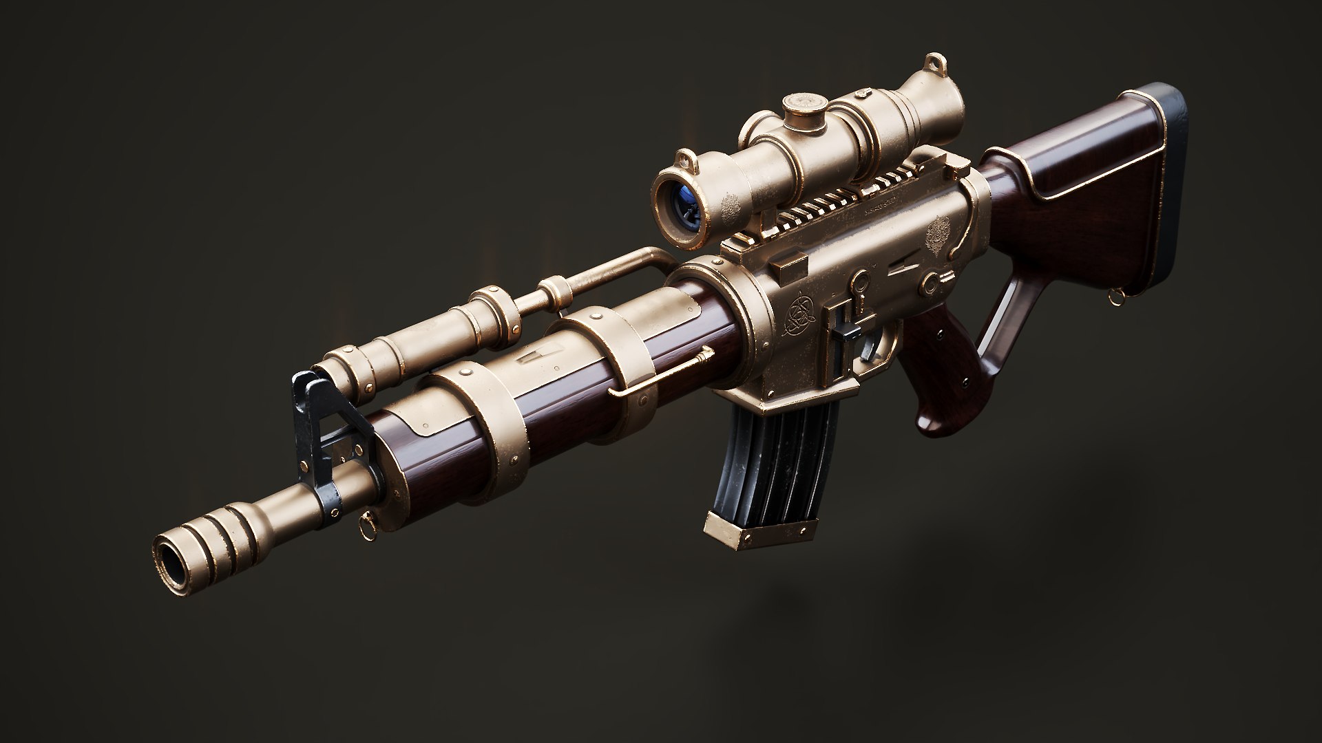 3D Steampunk Machine Gun - High-Detail Weapon Model with PBR Textures https://p.turbosquid.com/ts-thumb/cw/HIQhny/ZC/steamgun10006/png/1763837475/1920x1080/fit_q87/ec39c93718ff6635515d219a41864ce113cdff3e/steamgun10006.jpg