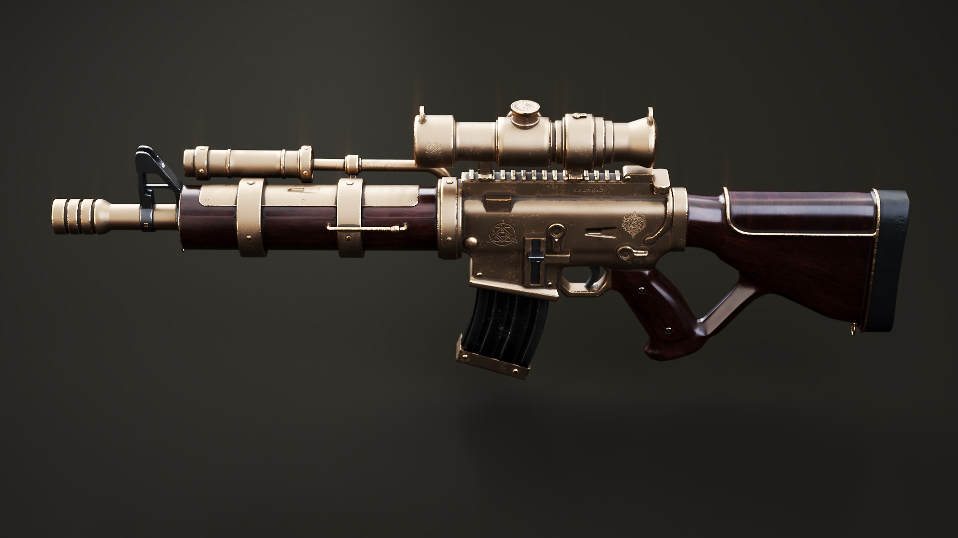 3D Steampunk Machine Gun - High-Detail Weapon Model with PBR Textures https://p.turbosquid.com/ts-thumb/cw/HIQhny/Zo/steamgun10005/png/1763837474/1920x1080/fit_q87/c5e08eab5d0d7d48ea1dab9baa56b60e2ba7f887/steamgun10005.jpg