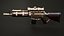 Steampunk Machine Gun - High-Detail Weapon Model with PBR Textures